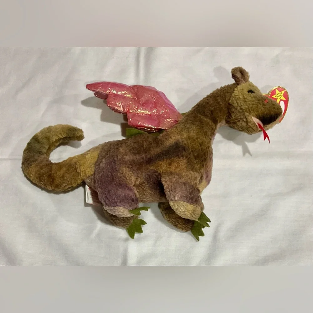 Ty Scorch dragon beanie baby